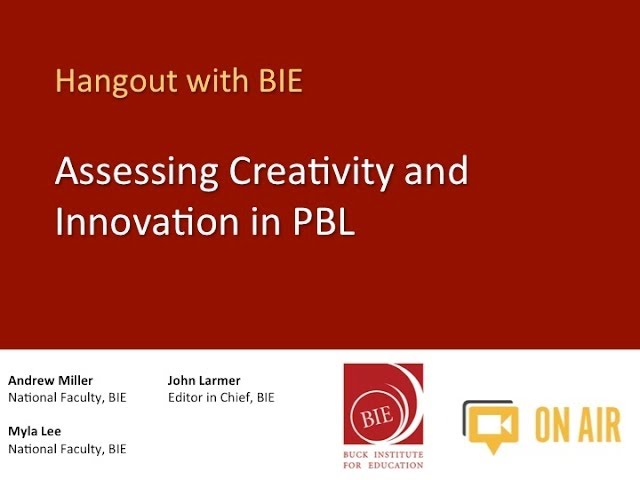 Creativity and Innovation Video Discussion in PBL