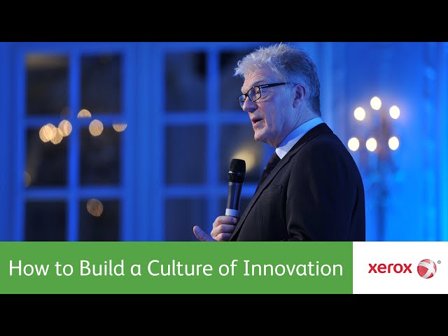 Innovation Speech: How to Build a Culture of Innovation